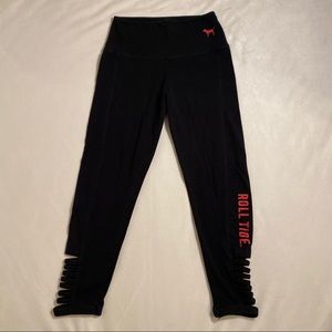 PINK Victoria’s Secret Yoga “ROLL TIDE” Women’s Leggings